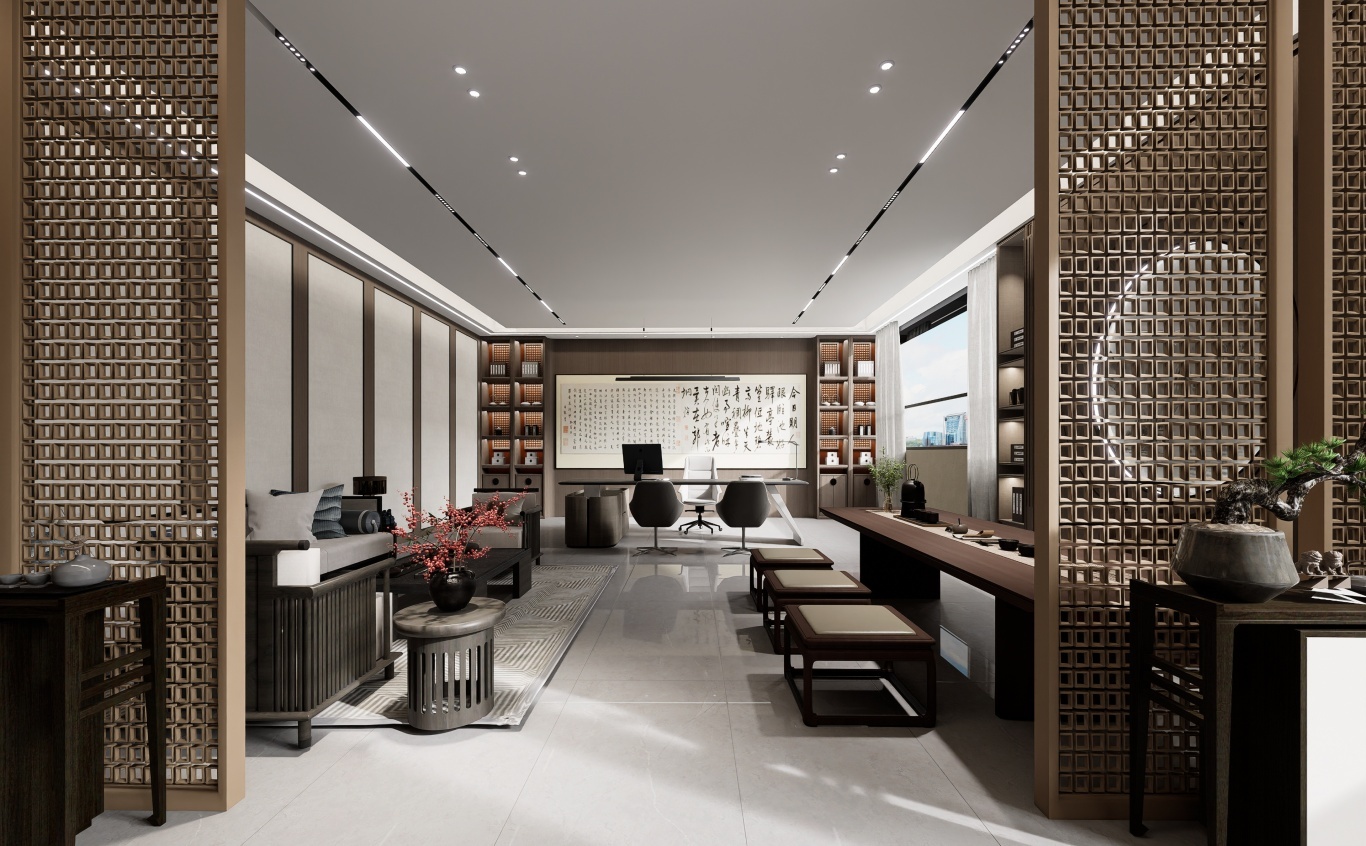 【設(shè)計(jì)案例】普照國(guó)康醫(yī)藥辦公室項(xiàng)目概念設(shè)計(jì)——以空間敘事,筑品牌基因(圖38) 【設(shè)計(jì)案例】普照國(guó)康醫(yī)藥辦公室項(xiàng)目概念設(shè)計(jì)——以空間敘事,筑品牌基因(圖38)